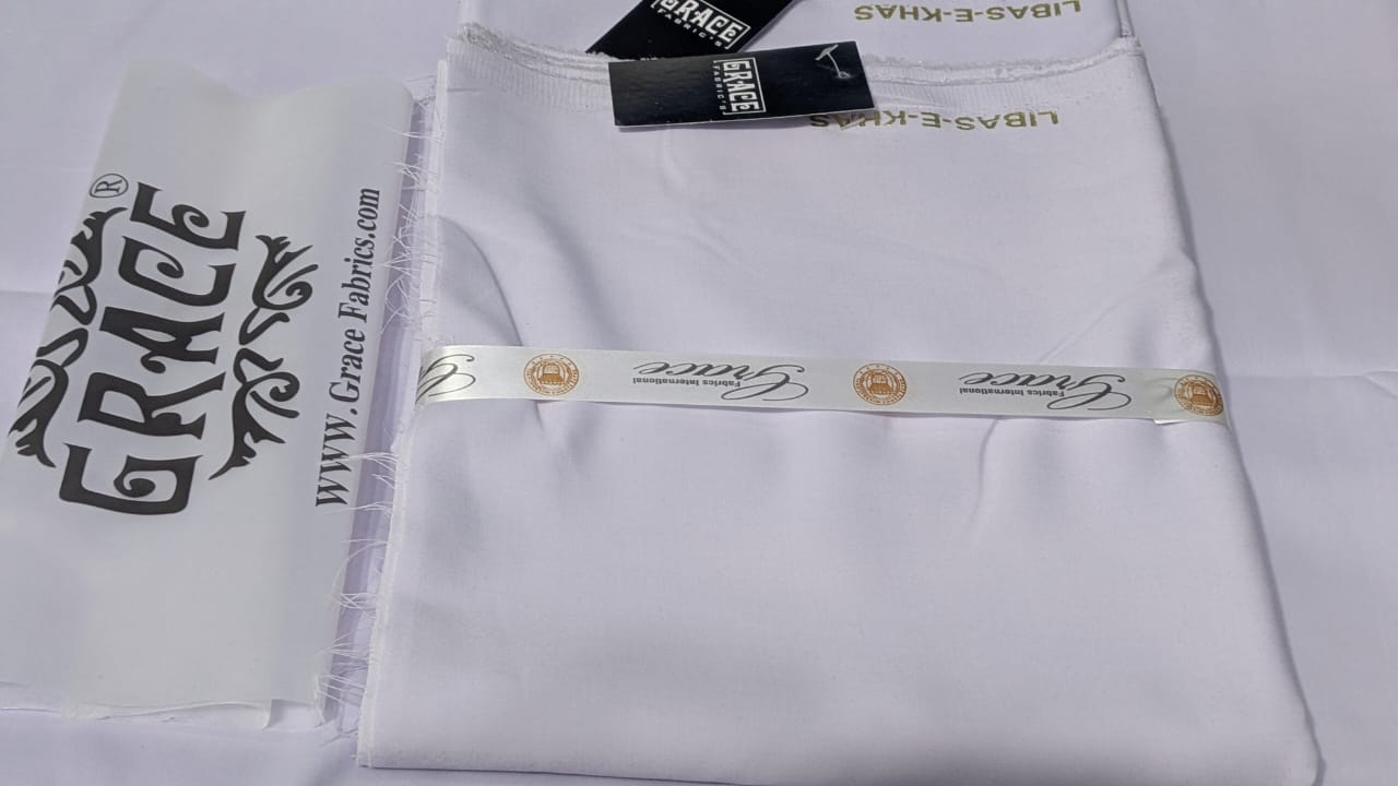 pearl-white-wash-and-wear-unstitched-fabric-grace.jpg Pearl white wash and wear fabric 4.5 metre unstitched suit piece from Grace Fabrics